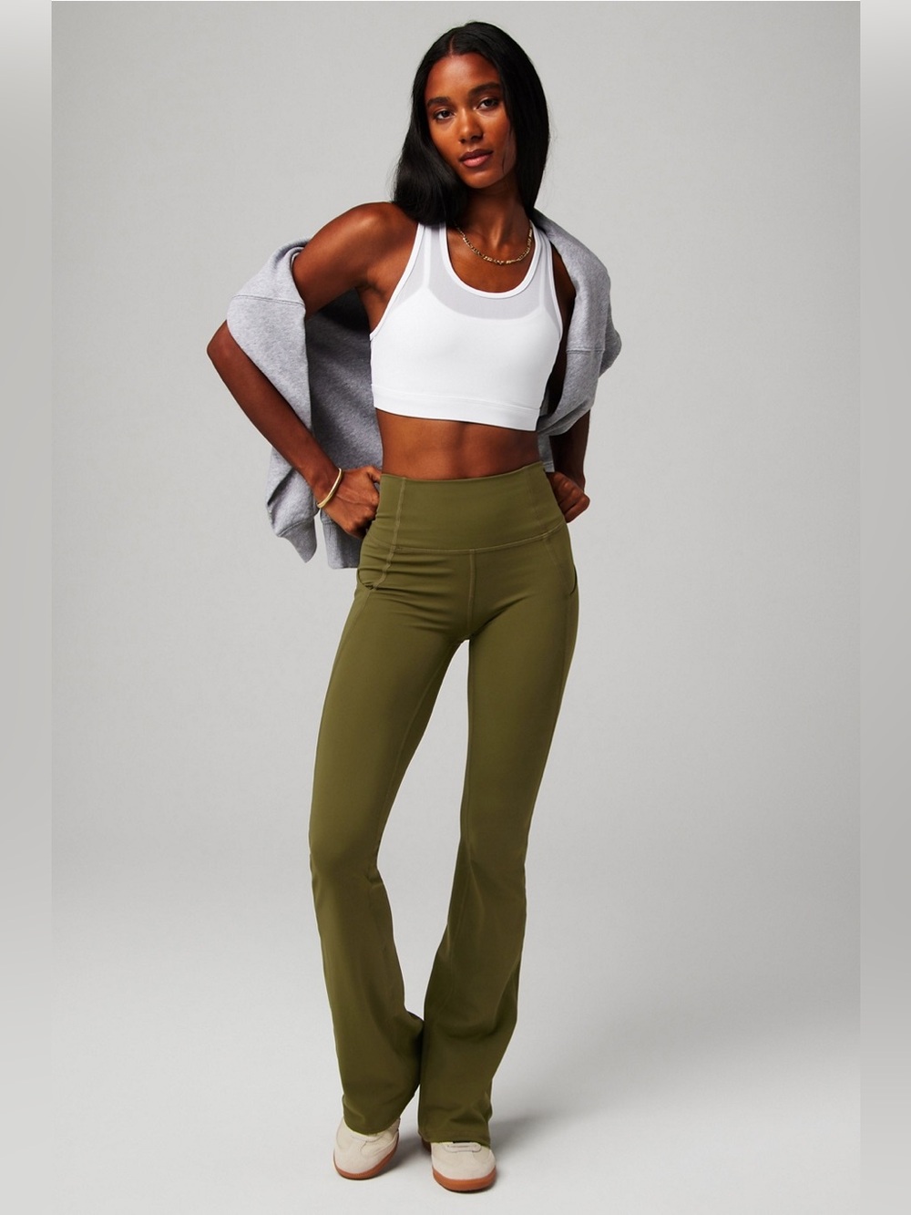 FABLETICS Oasis PureLuxe High-Waisted Pocketed Kick Flare